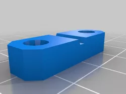 Mendel Y belt clamp (simplified)