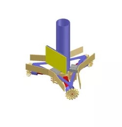 Middle size soccer robot concept