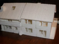 miniature version of a real existing house