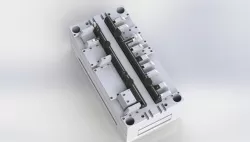 MOLDE TAMPAS RADIADOR PAJERO INFERIOR - TR4 E SPORT