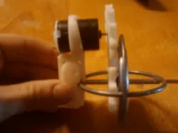 Motor mount for classic gyroscope