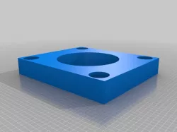 Motor mount for maker bot