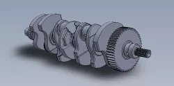 Motorbike Honda CBR 600 Crankshaft