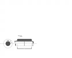 Muff Coupling 2D