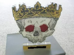 Multi-layer acrylic trophies (intended to explain the underlying principle)