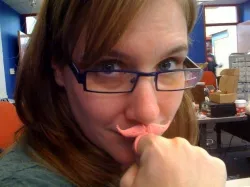 Mustache Ring