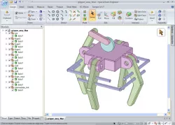 Novel single dof gripper for SpaceClaim Challenge