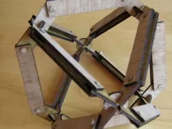 Octahedron model kit