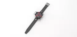 Open face watch