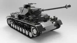 Panzerkampfwagen IV - Scale 1-35 - German Military Tank WW2