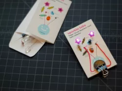 Paper Circuit Business Card