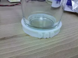 Parametric cup name tag