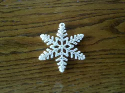 Parametric Snowflake Ornament