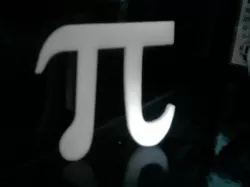 Pi Symbol Extrusion