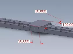 Printable Linear Bearing and Rail System - Draft 1