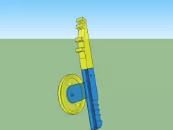 Printable mini Fishing Rod