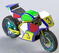 Prototype Motorcycle Frame 