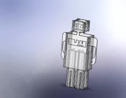 Robot Toy - Mossatron