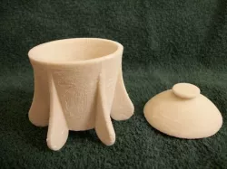 Rocket shaped container