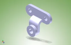 Rod surrort bracket