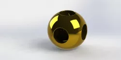 Round machinable Dice