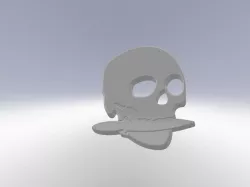 Skull Cord-Wrap