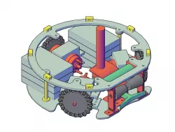 Small size soccer robot