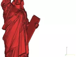 Statue of Liberty Edited: Book on Hip