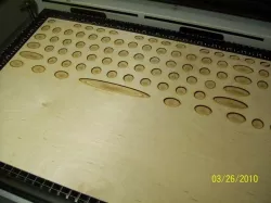 Steampunk Inspired Wooden Typewriter Keys