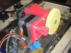Stepper upgrade for makerbot MK5 extruder