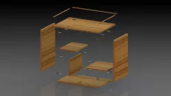 Study/Computer Table Assembly 