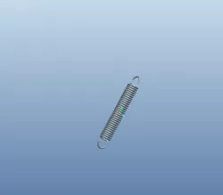 Tension Spring with 90° Hooks