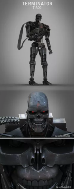 Terminator head T-600