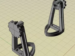 Tough Stuff Solar Panal Fixture and Handle
