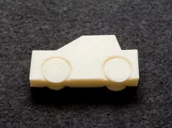 Toy Car with Captive Wheels