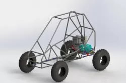 Transmisión IVT minibaja 75kmph