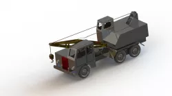 Truck crane model