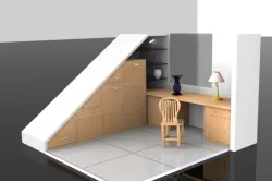 under stairs idea