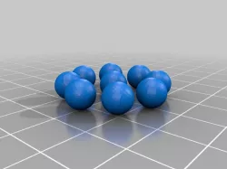 Upgraded balls for bearing hub