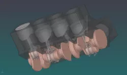 V-8 Engine Core