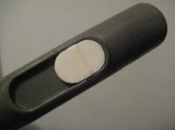Vacuum cleaner slide-valve