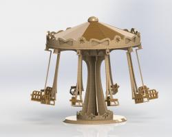 Carousel Grabcad miniature wooden carousel 3D Models | Page 1 | STLFinder