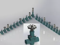 1/4" Parker Refrigeration Valves