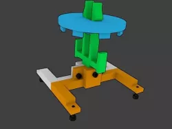 1kg plastic spool adapter for the Filament Spindle MK1 Box