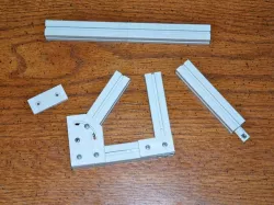 20mm Plastic T-Slot Extrusion (Out Dated)