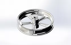 21" Front Rim w/ Twin Rotor Hubs