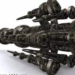 3DRT - Norad Battleships Low-poly  3D model