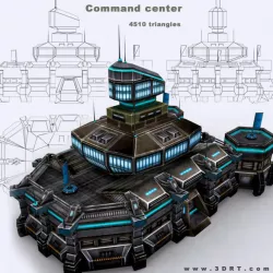 3DRT - Sci-Fi Constructions Mixed Pack  Low-poly  3D model