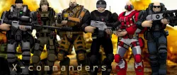 3DRT - X-Commanders Low-poly  3D model