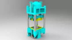 565 Ton Down-acting Press